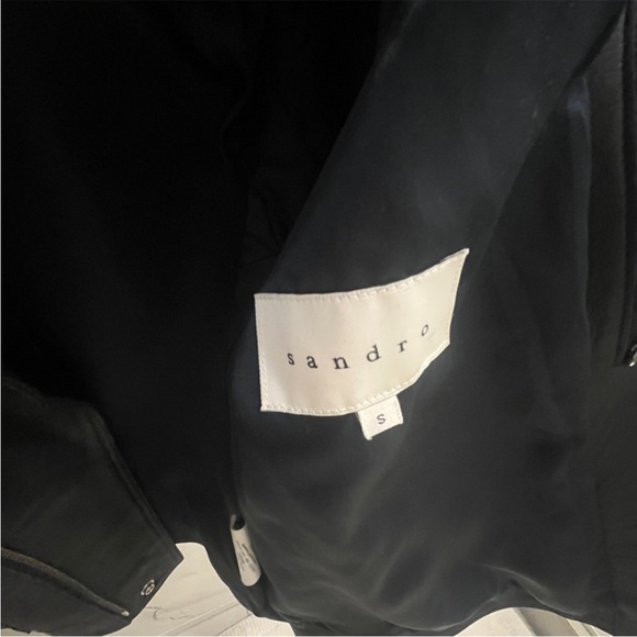 SANDRO leather jacket - small - Picture 4 of 4